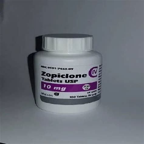 Zopiclone 7 5mg Tablet For Personal Strength 10 Mg At Rs 600 Stripe