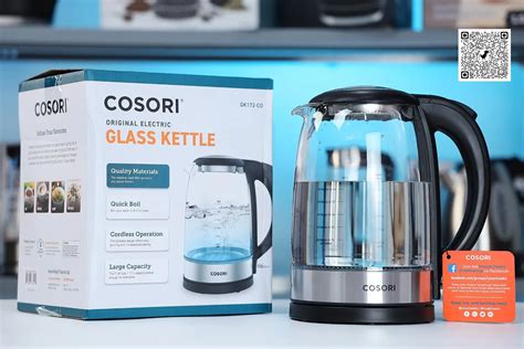 Cosori Electric Kettle With Stainless Steel Filter And Inner Lid ...