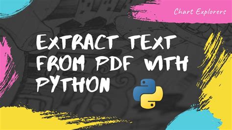 Extract Text From Pdf With Python Youtube