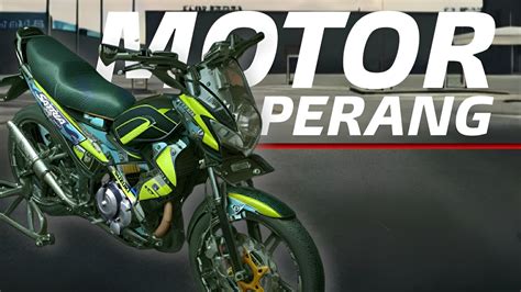 Motor Perangsatria Fu Barong Naked Supermoto Youtube