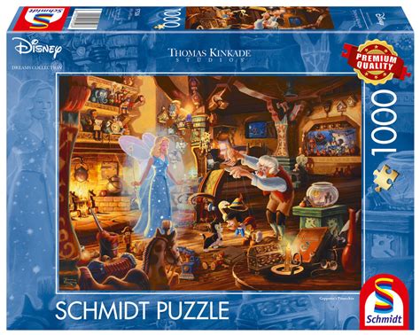 Puzzle THOMAS KINKADE Pinokio Disney 1000 El Schmidt Sklep