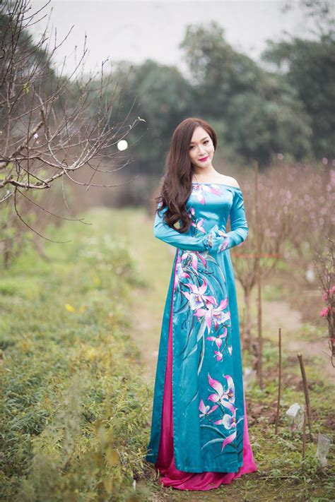 Hot girl vườn đào thướt tha trong tà áo dài Titanic Nơi mọi thứ được chia sẻ
