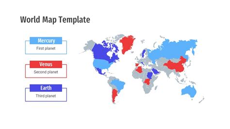 Free World Map Templates for PowerPoint and Google Slides - GreatPPT