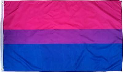 Amazon Ekev X Foot Bisexual Pride Flag Lgbt Bi Gay Flags With Brass Grommets Canvas