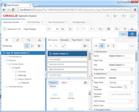 Oracle Apex Master Details Tutorial With Examples O Planning Org