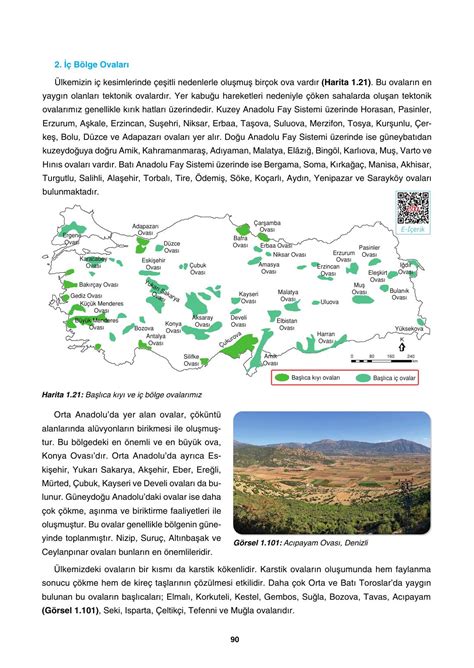 10 Sınıf Tutku Yayıncılık Coğrafya Ders Kitabı Sayfa 90 Cevapları