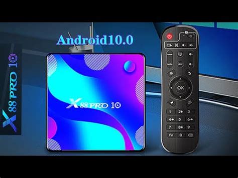 ТВ БОКС X88 PRO10 Smart TV Box Android 10 ТВ-приставка Android TV BOX ...