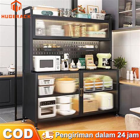 Jual Rak Dapur Lemari Dapur Minimalis Dengan Pintu Lemari Piring Lantai