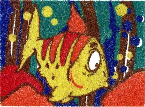 Мастер класс по Картины из цветного песка - Artclass