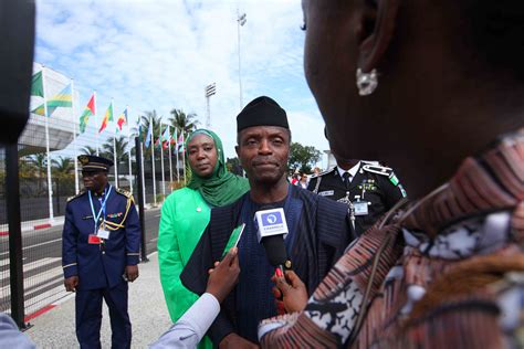 Vp Osinbajo Represents President Buhari At The African Union Summit On