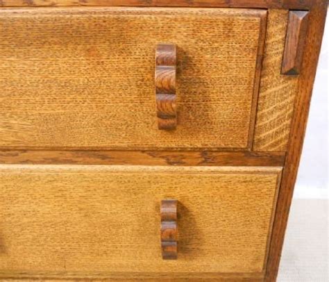 Small Solid Oak Writing Bureau Desk 154305 Uk