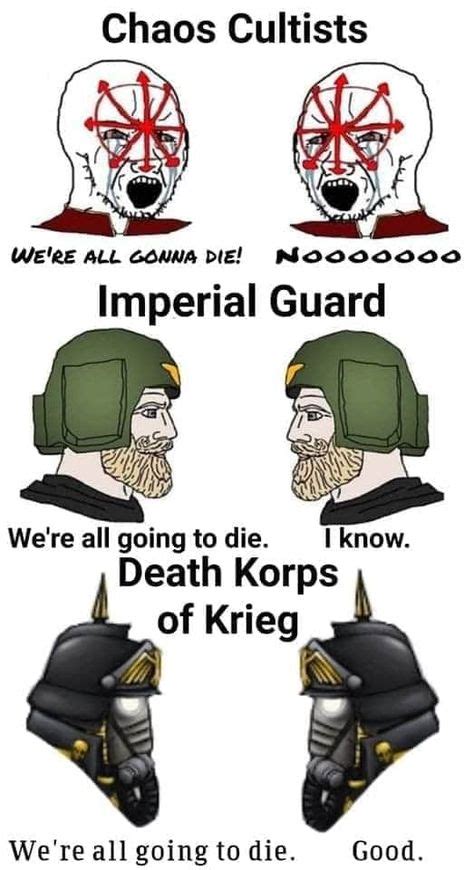 25 Best Memes About Death Korps Death Korps Memes Images