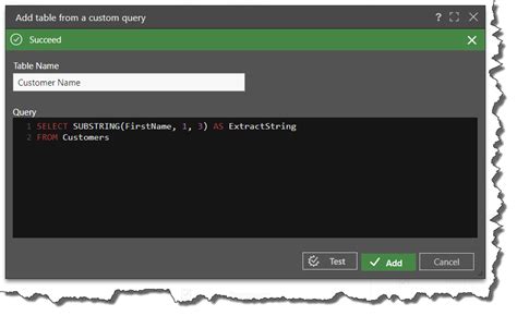 Quick Model On Sql Script