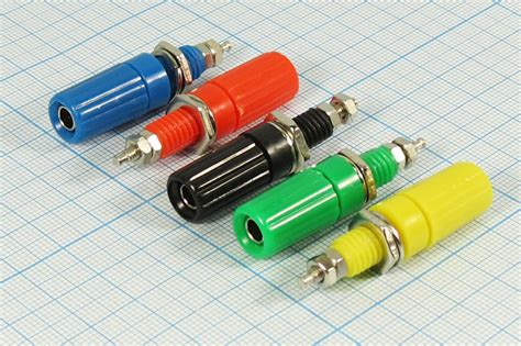 Клеммы приборные / клемма приб 4,0&2\раз&каб\чер\11x45\пл\Ni ...
