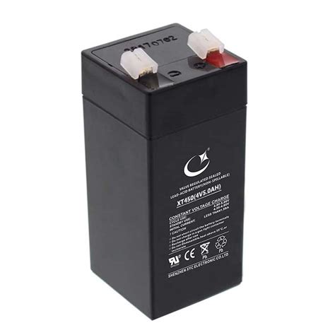 4V4.5ah AGM Lead Acid Battery for LED 4 Volt 4.5ah SLA Battery 4V 4.5A ...