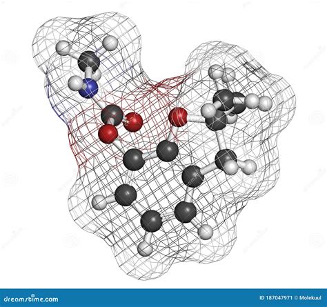 Carbofuran Carbamate Pesticide Molecule. Insecticide That Is Also ...