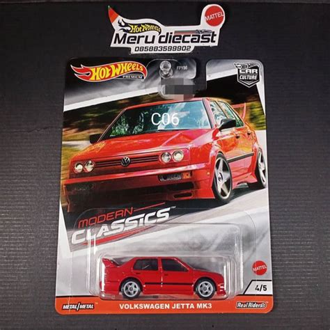Jual HOT WHEElS PREMIUM VOLKSWAGEN JETTA MK3 MODERN CLASSICS Kota Depok GUDANG HW Tokopedia