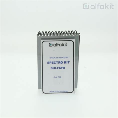 Spectro Kit Sulfato Alfakit