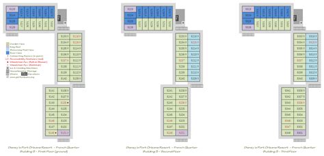 Port Orleans French Quarter Quick Reference Page