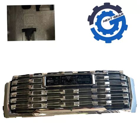 Oem Chrome Front Grille Assembly Gmc Sierra Denali Hd