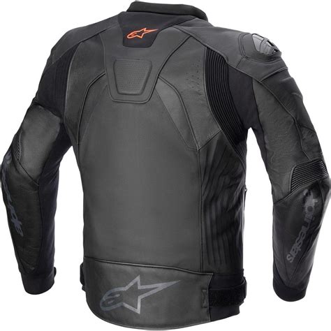 Blousons Moto Cuir Homme GP PLUS R V4 ALPINESTARS NOIR NOIR