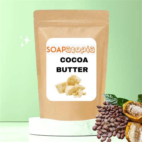 Cocoa Butter Unrefined Organic Soapatopia