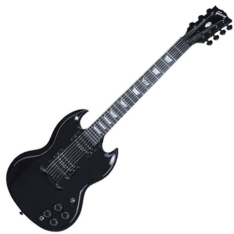 Gibson Sg Dark 7 2016 Limited Run Edition 7 String Duncan Reverb