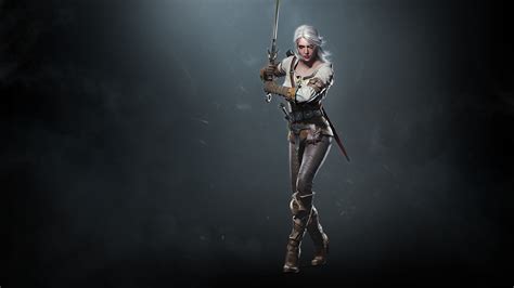 Wallpaper The Witcher 3 Wild Berburu Wanita Video Game Art Pc