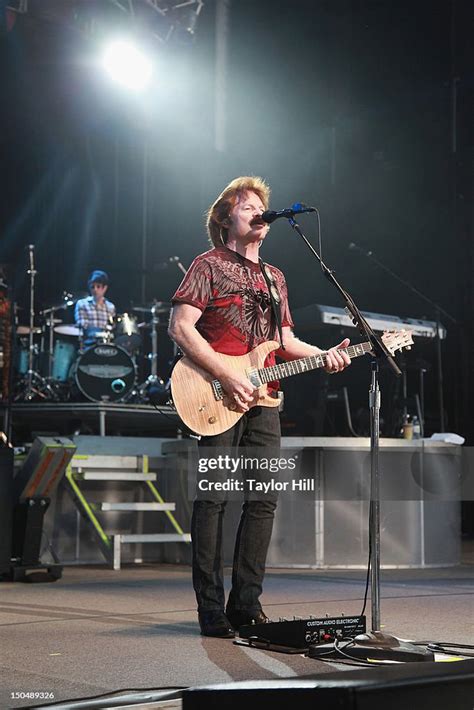 Tom Johnston Of The Doobie Brothers Performs At Nikon At Jones Beach