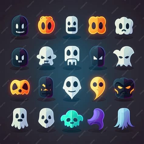 Premium AI Image | horror ghost scary character ai generated face cute ...