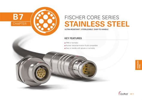 FISCHER CORE SERIES BRASS Fischer Connectors PDF Catalogs