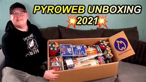 PYROWEB SILVESTER FEUERWERK UNBOXING 2021 YouTube