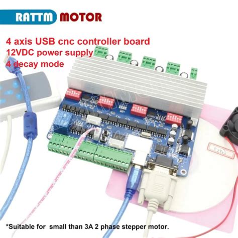 New Axis Usb Cnc Controller Board Usbcnc Tb Stepper Motor Driver