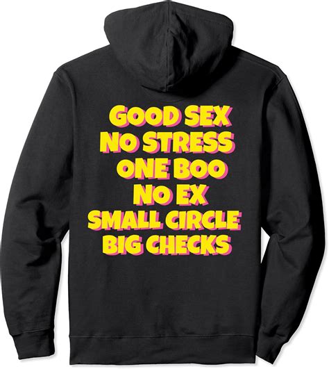 Good Sex No Stress One Boo Small Circle Big Checks I On