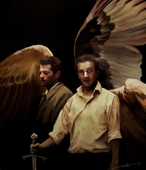 Gabriel And Castiel” Artist Euclase On