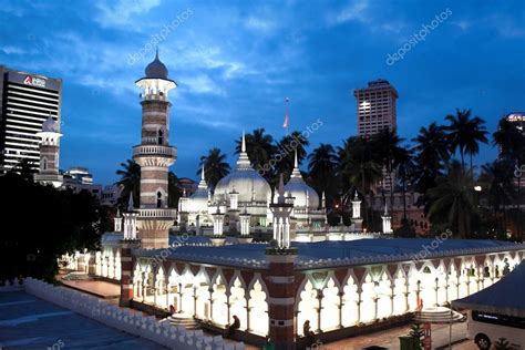 Mosque Jamek At Kuala Lumpur Malaysia Stock Photo Mmedp