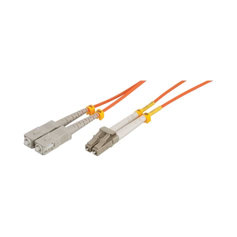 1M FIBRE DUPLEX LC SC MULTI MODE 50 125 LSOH CABLE Linkqage