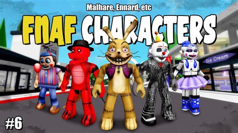 Cara Membuat Fnaf Characters Di Brookhaven W Id Accessories Name