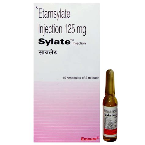 Sylate Injection 2 Ml Price Uses Side Effects Composition Apollo