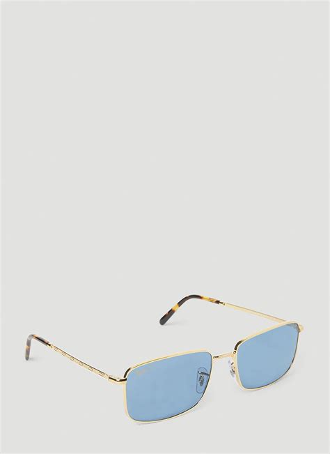 Ray Ban Rb3717 Sunglasses In Gold Ray Ban