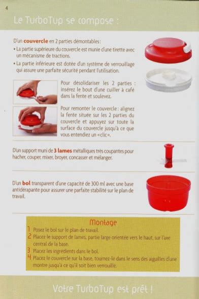 Fiche Recette Tupperware Turbo Tup Les Macarons La Chartreuse