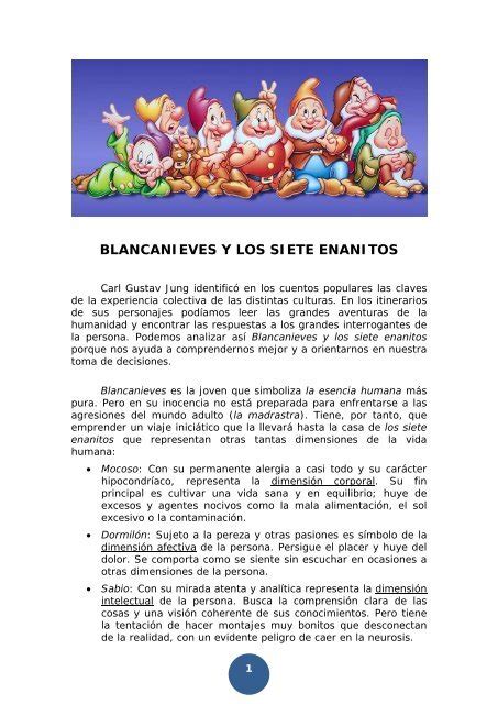 Blancanieves Y Los Siete Enanitos Pdf