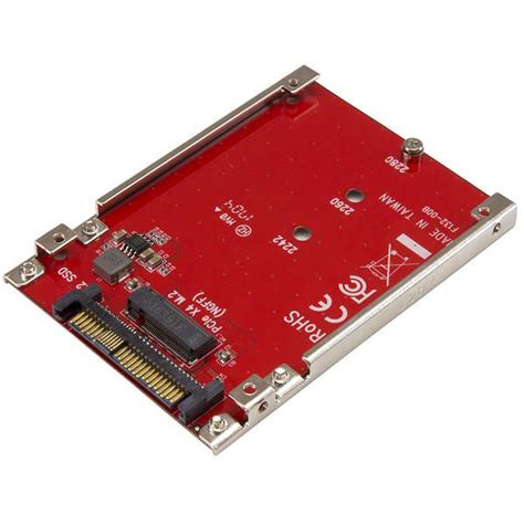 StarTech.com M.2 to U.2 PCI Express Adapter - Hard drive accessories ...
