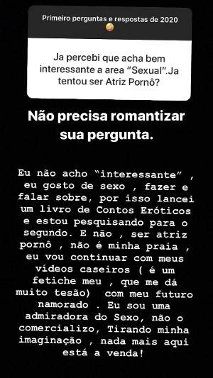 Passou dos limites Geisy Arruda fala sobre fazer filme pornô e surge