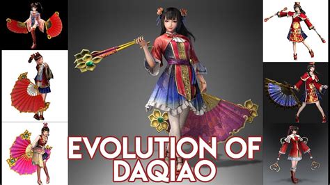 Dynasty Warriors Series Evolution Daqiao Dw3 Dw5 Dw7 Dw9 Youtube