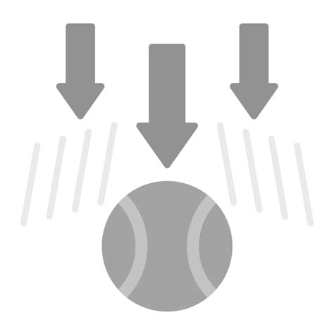 La Imagen Vectorial Del Icono De Gravedad Se Puede Utilizar Para La