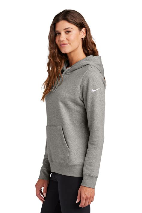 Nike Women S Club Fleece Sleeve Swoosh Pullover Hoodie Product Company Casuals