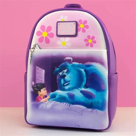 Loungefly Disney Pixar Monsters Inc Boo And Sully Bed Scene Mini