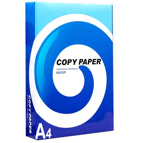 White A4 Copier Printing Paper 80gsm 500 Sheets 999inks