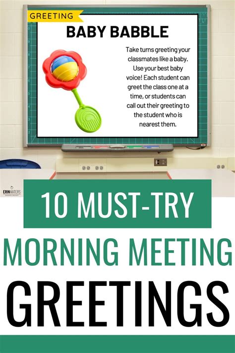 10 ideas for morning meeting greetings students love – Artofit